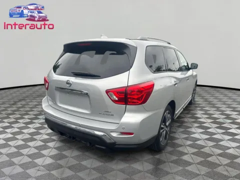 Another view of 2019 Nissan Pathfinder Platinum Sport Utility 4D for sale in Plainville, MA at Interauto