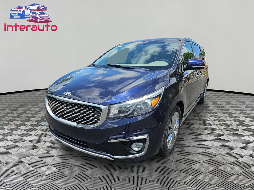 Blue 2018 Kia Sedona SX Limited Minivan 4D for sale in Plainville, MA