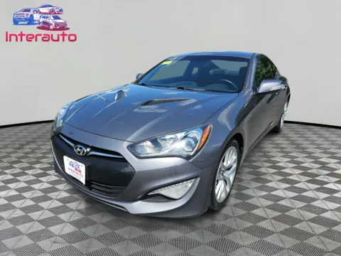 Gray 2015 Hyundai Genesis Coupe 3.8 Coupe 2D for sale in Plainville, MA