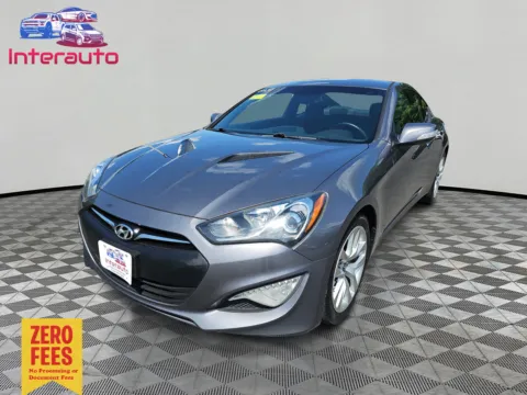 Gray 2015 Hyundai Genesis Coupe 3.8 Coupe 2D for sale in Plainville, MA