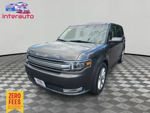 Gray 2019 Ford Flex Limited Sport Utility 4D for sale in Plainville, MA