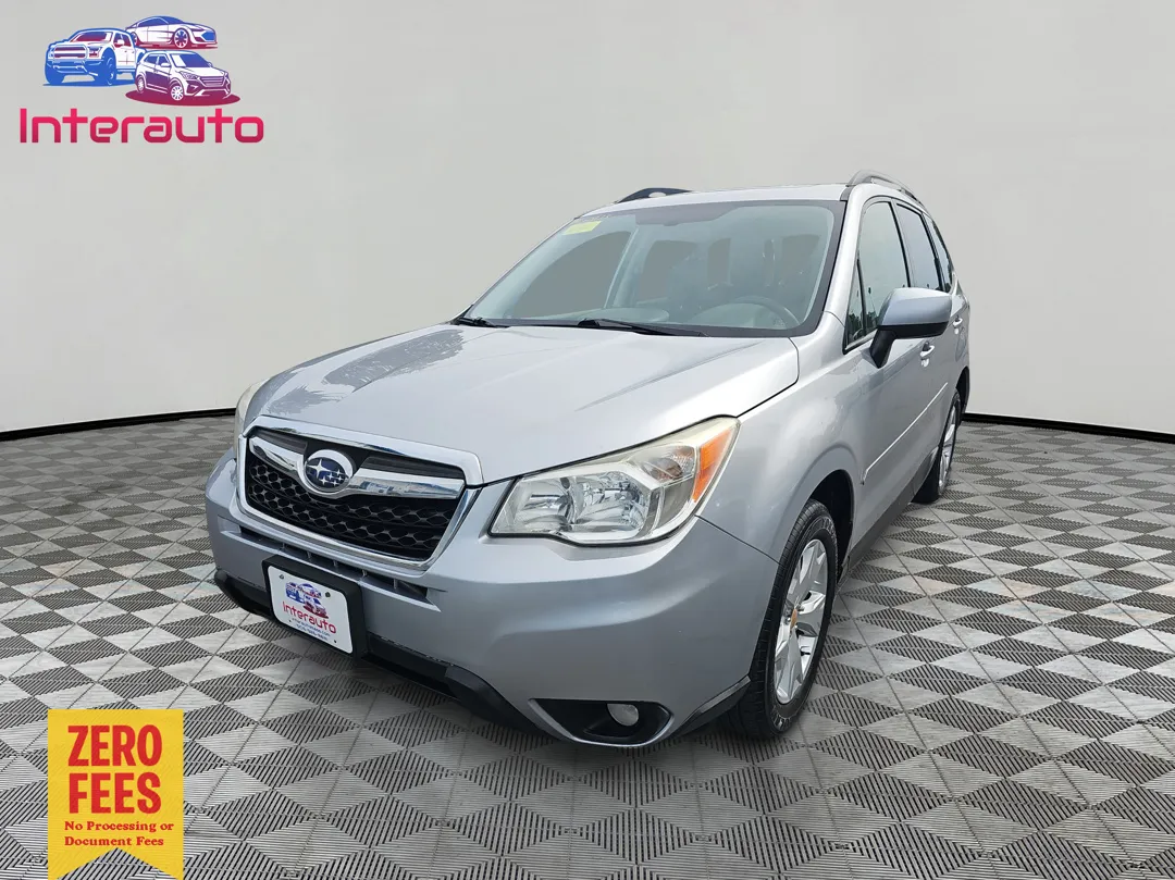 Silver 2015 Subaru Forester 2.5i Premium Sport Utility 4D for sale in Plainville, MA
