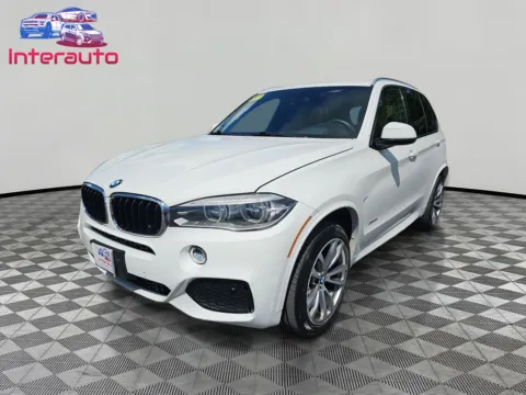 White 2016 BMW X5 xDrive35i Sport Utility 4D for sale in Plainville, MA
