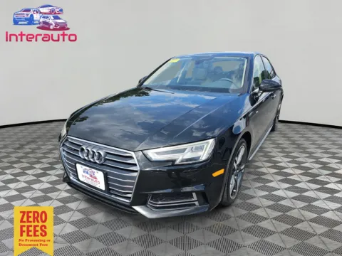 Black 2018 Audi A4 Premium Plus Sedan 4D for sale in Plainville, MA