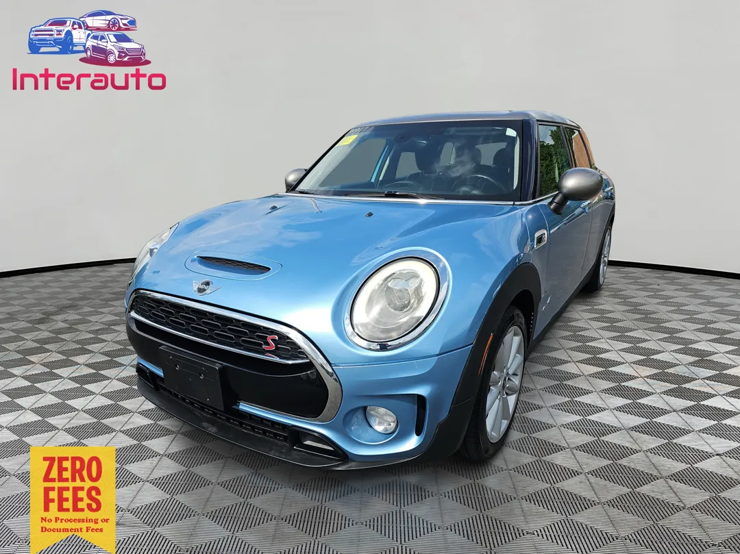 Blue 2017 MINI Clubman Cooper S ALL4 Hatchback 4D for sale in Plainville, MA