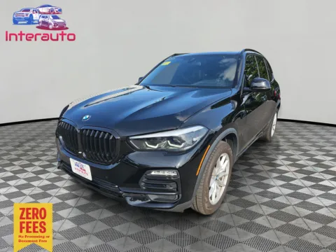 Black 2019 BMW X5 xDrive40i Sport Utility 4D for sale in Plainville, MA