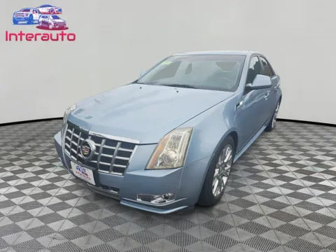 Blue 2013 Cadillac CTS 3.6 Premium Collection Sedan 4D for sale in Plainville, MA