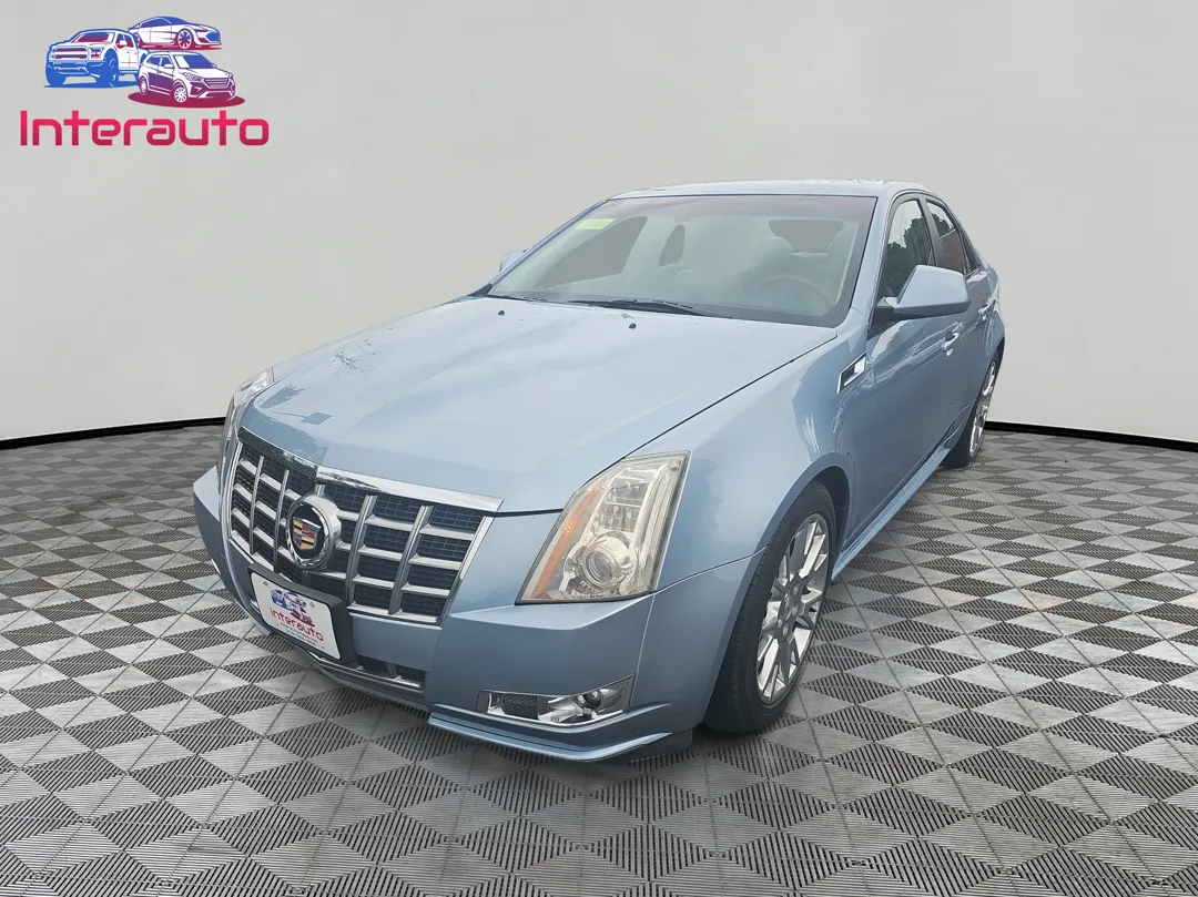 Blue 2013 Cadillac CTS 3.6 Premium Collection Sedan 4D for sale in Plainville, MA