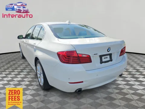 Another view of 2016 BMW 5 Series 535i xDrive Sedan 4D for sale in Plainville, MA at Interauto