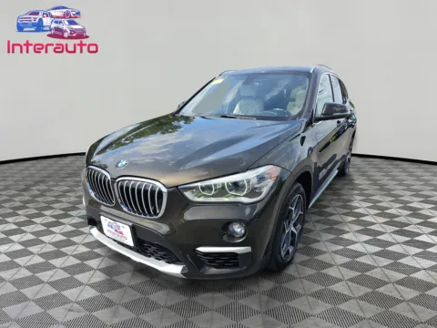 Black 2017 BMW X1 xDrive28i Sport Utility 4D for sale in Plainville, MA