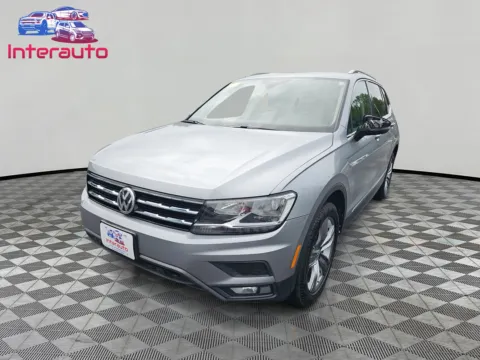 Silver 2021 Volkswagen Tiguan SEL 4MOTION Sport Utility 4D for sale in Plainville, MA