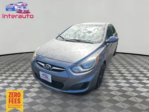 Gray 2014 Hyundai Accent GLS Sedan 4D for sale in Plainville, MA