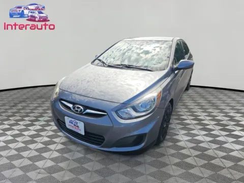 Gray 2014 Hyundai Accent GLS Sedan 4D for sale in Plainville, MA