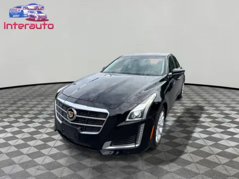 Black 2014 Cadillac CTS 2.0 Luxury Collection Sedan 4D for sale in Plainville, MA