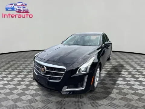 Black 2014 Cadillac CTS 2.0 Luxury Collection Sedan 4D for sale in Plainville, MA