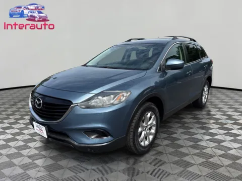 Blue 2014 MAZDA CX-9 Touring Sport Utility 4D for sale in Plainville, MA