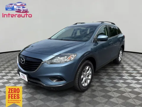 Blue 2014 MAZDA CX-9 Touring Sport Utility 4D for sale in Plainville, MA