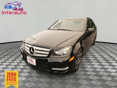 Black 2013 Mercedes-Benz C-Class C 300 4MATIC Sport Sedan 4D for sale in Plainville, MA