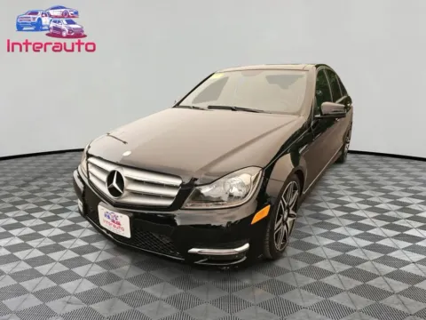 Black 2013 Mercedes-Benz C-Class C 300 4MATIC Sport Sedan 4D for sale in Plainville, MA