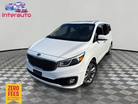 White 2015 Kia Sedona SX Limited Minivan 4D for sale in Plainville, MA