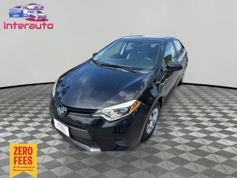 Black 2016 Toyota Corolla L Sedan 4D for sale in Plainville, MA