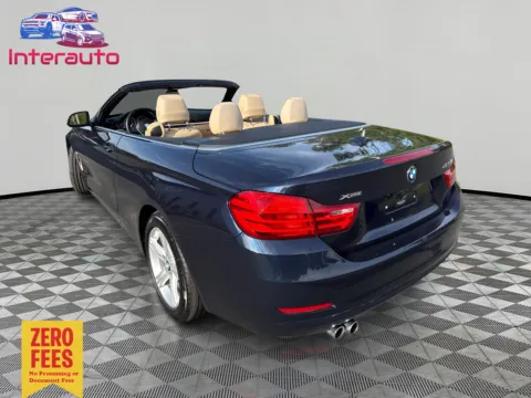Another view of 2015 BMW 4 Series 428i xDrive Convertible 2D for sale in Plainville, MA at Interauto