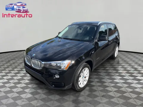Black 2017 BMW X3 xDrive28i Sport Utility 4D for sale in Plainville, MA