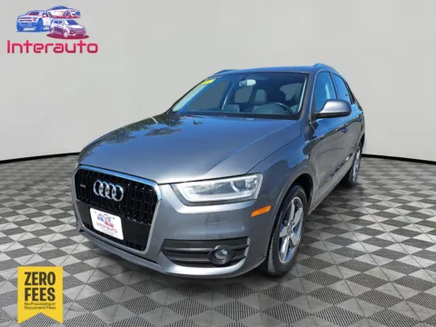 Gray 2015 Audi Q3 Premium Plus Sport Utility 4D for sale in Plainville, MA