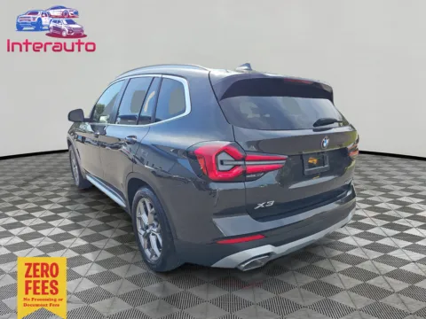 Another view of 2022 BMW X3 xDrive30i Sport Utility 4D for sale in Plainville, MA at Interauto