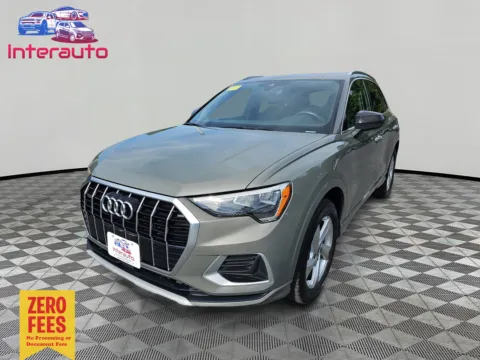 Gray 2020 Audi Q3 Premium Sport Utility 4D for sale in Plainville, MA