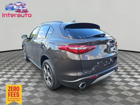 Another view of 2018 Alfa Romeo Stelvio Sport SUV 4D for sale in Plainville, MA at Interauto