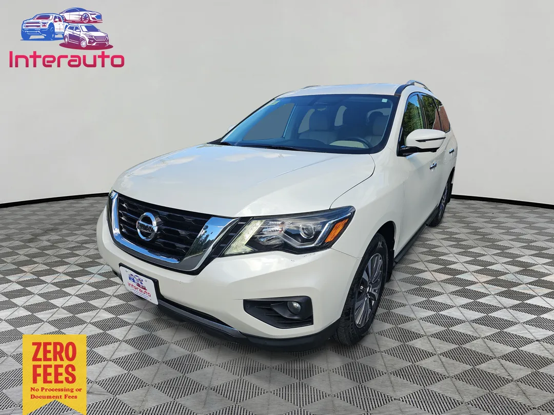 White 2017 Nissan Pathfinder SL Sport Utility 4D for sale in Plainville, MA