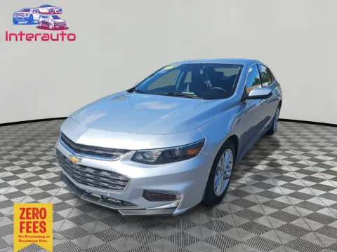 Silver 2017 Chevrolet Malibu Hybrid Sedan 4D for sale in Plainville, MA