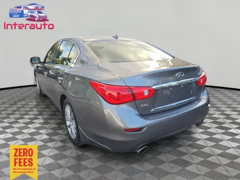 Another view of 2017 INFINITI Q50 2.0t Premium Sedan 4D for sale in Plainville, MA at Interauto