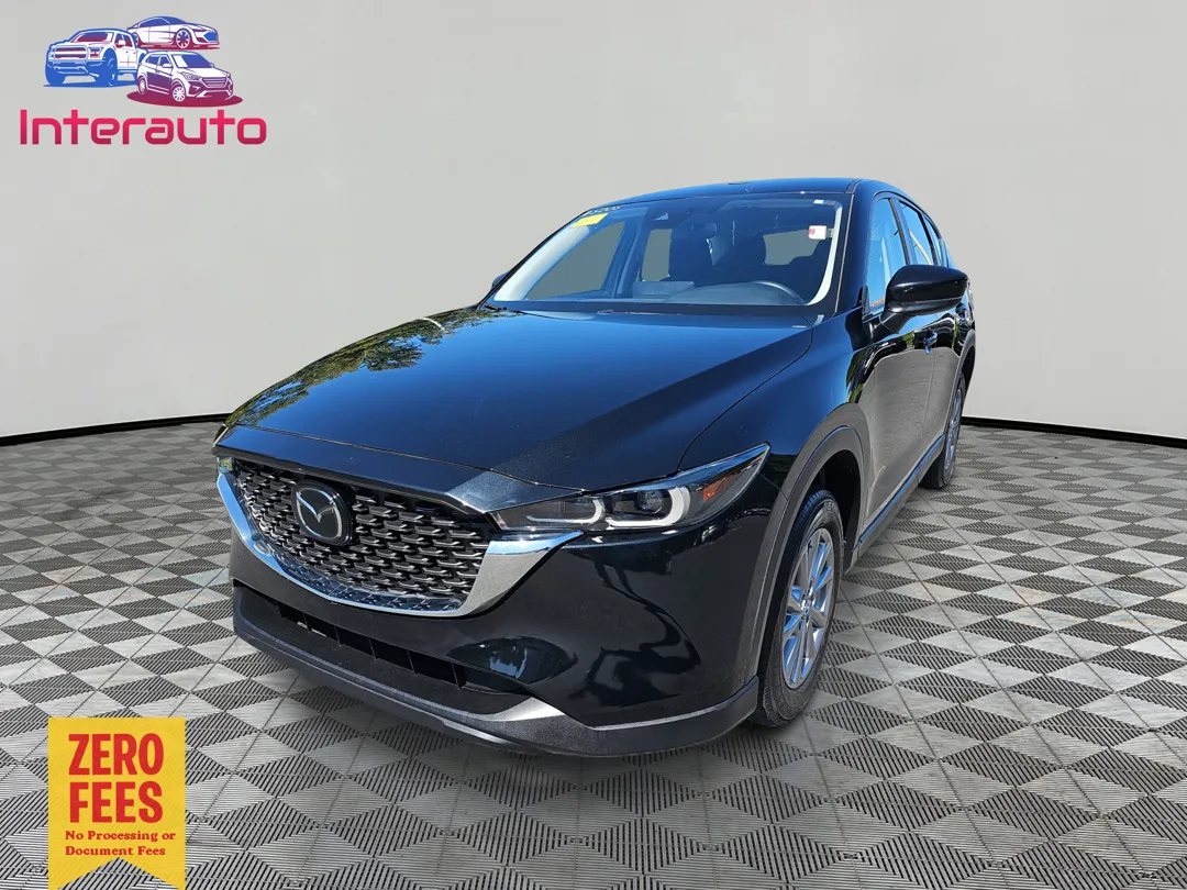 Black 2023 MAZDA CX-5 2.5 S Sport Utility 4D for sale in Plainville, MA
