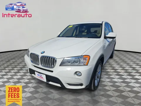 White 2014 BMW X3 xDrive35i Sport Utility 4D for sale in Plainville, MA