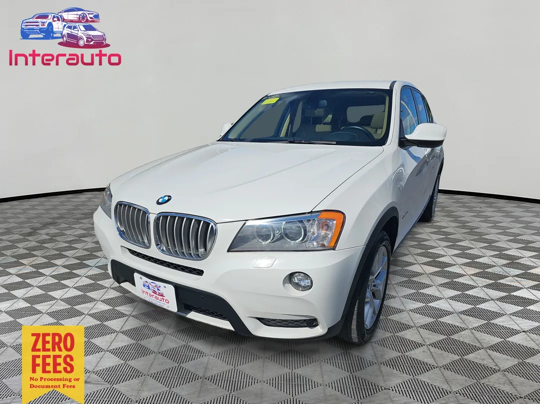 White 2014 BMW X3 xDrive35i Sport Utility 4D for sale in Plainville, MA