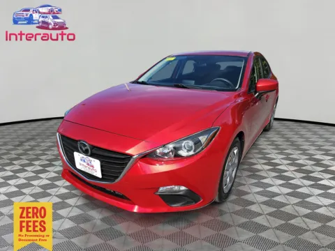 Red 2015 MAZDA MAZDA3 i Sport Hatchback 4D for sale in Plainville, MA