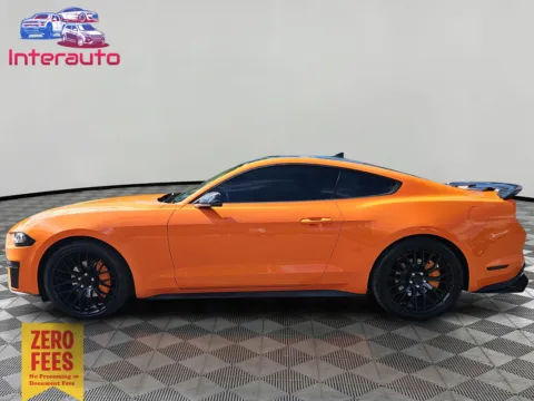 Photos of 2021 Ford Mustang EcoBoost Premium Coupe 2D for sale in Plainville, MA at Interauto