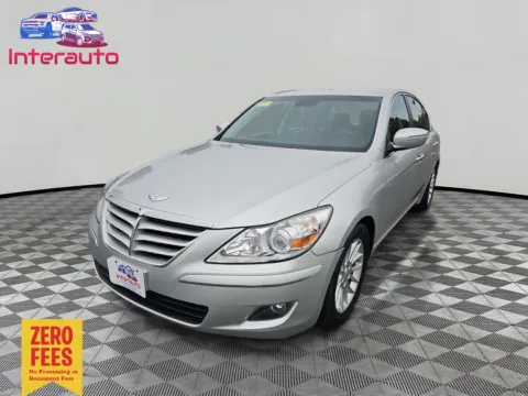Silver 2010 Hyundai Genesis 3.8 Sedan 4D for sale in Plainville, MA