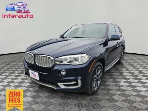 Blue 2018 BMW X5 xDrive35i Sport Utility 4D for sale in Plainville, MA