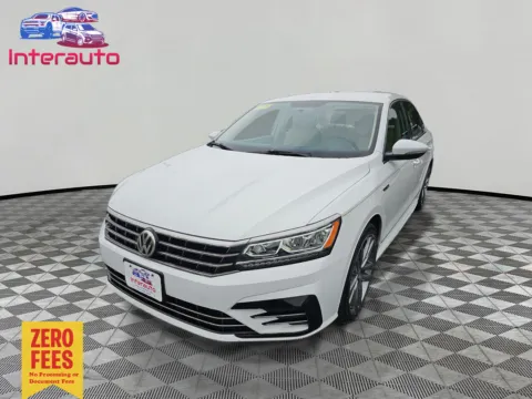 White 2017 Volkswagen Passat 1.8T R-Line Sedan 4D for sale in Plainville, MA