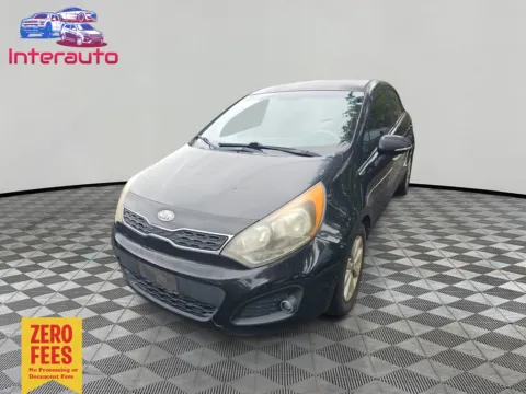 Black 2012 Kia Rio EX Hatchback 4D for sale in Plainville, MA