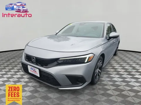 Silver 2024 Honda Civic LX Hatchback 4D for sale in Plainville, MA