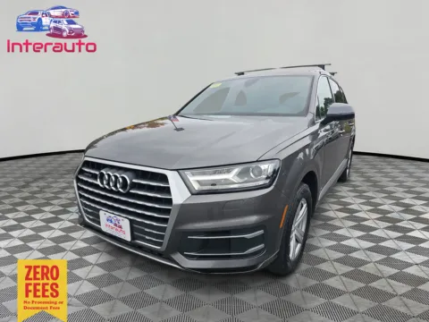 Gray 2018 Audi Q7 2.0T Premium Sport Utility 4D for sale in Plainville, MA