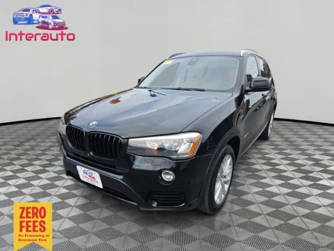 Black 2016 BMW X3 xDrive28i Sport Utility 4D for sale in Plainville, MA