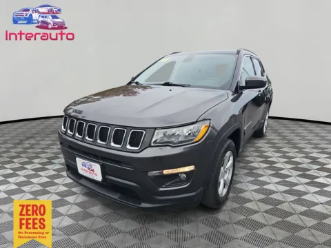 Gray 2018 Jeep Compass Latitude Sport Utility 4D for sale in Plainville, MA
