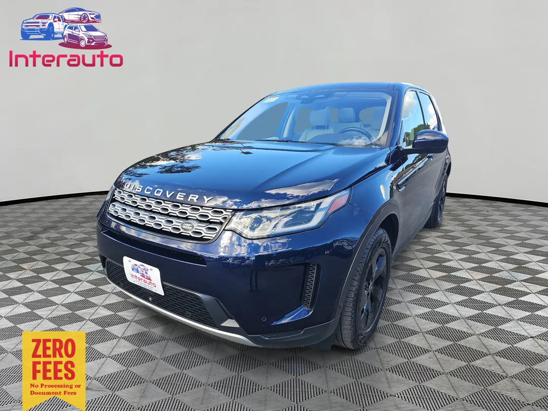 Blue 2021 Land Rover Discovery Sport SE Sport Utility 4D for sale in Plainville, MA