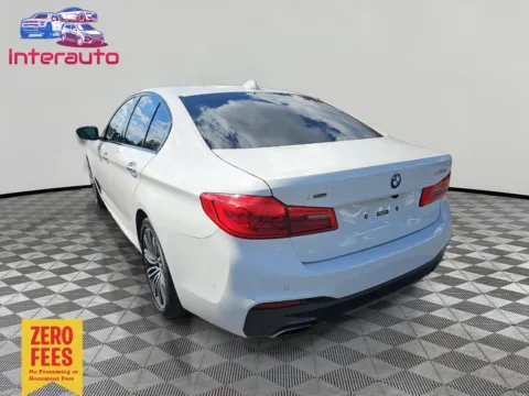Another view of 2018 BMW 5 Series 530i xDrive Sedan 4D for sale in Plainville, MA at Interauto