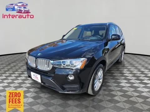 Black 2016 BMW X3 xDrive28i Sport Utility 4D for sale in Plainville, MA